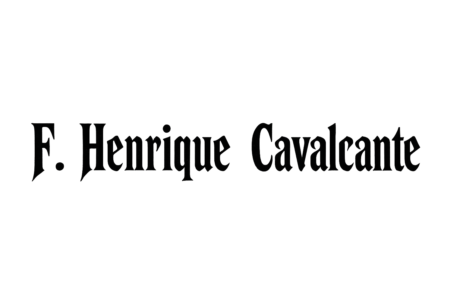 F. Henrique Cavalcante